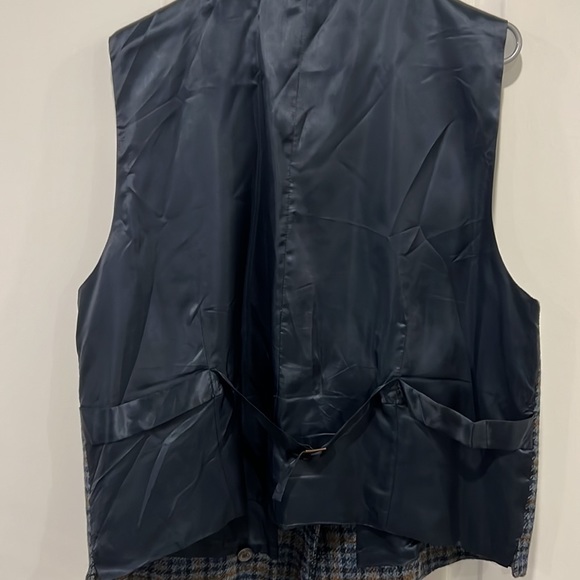 Men House of Bruar (Scotland) Double Breasted Men Vest. Size 44 - Picture 2 of 2